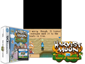 Harvest Moon DS - Island of Happiness (Europe) (En,Fr,De,Es,It) Cover